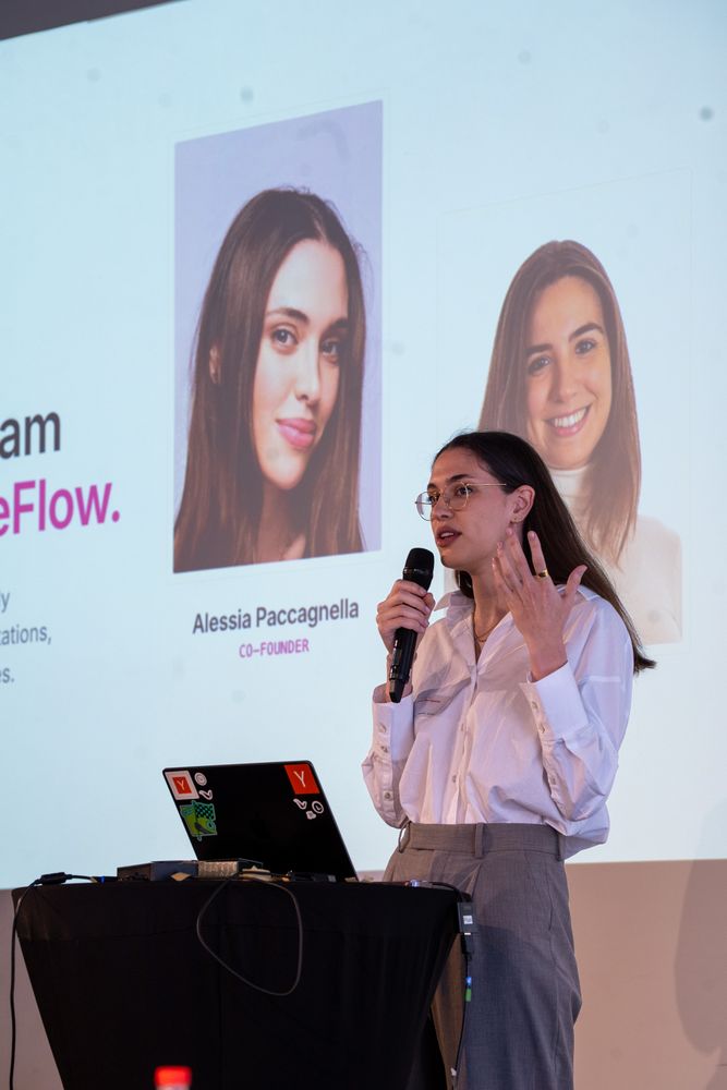 Alessia Paccagnella speaking at Vibe Code Fest